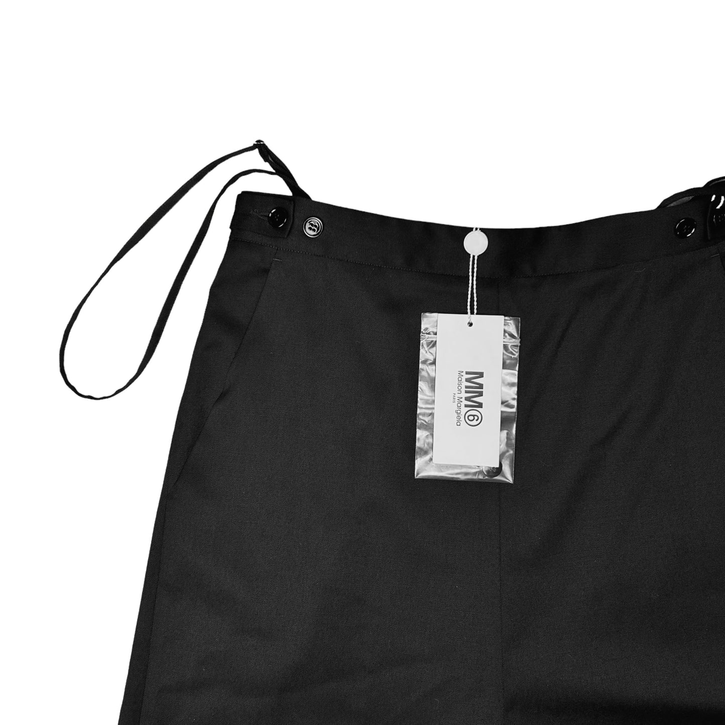 Maison Margiela MM6 Wide Suspender Strap Trousers - AW19