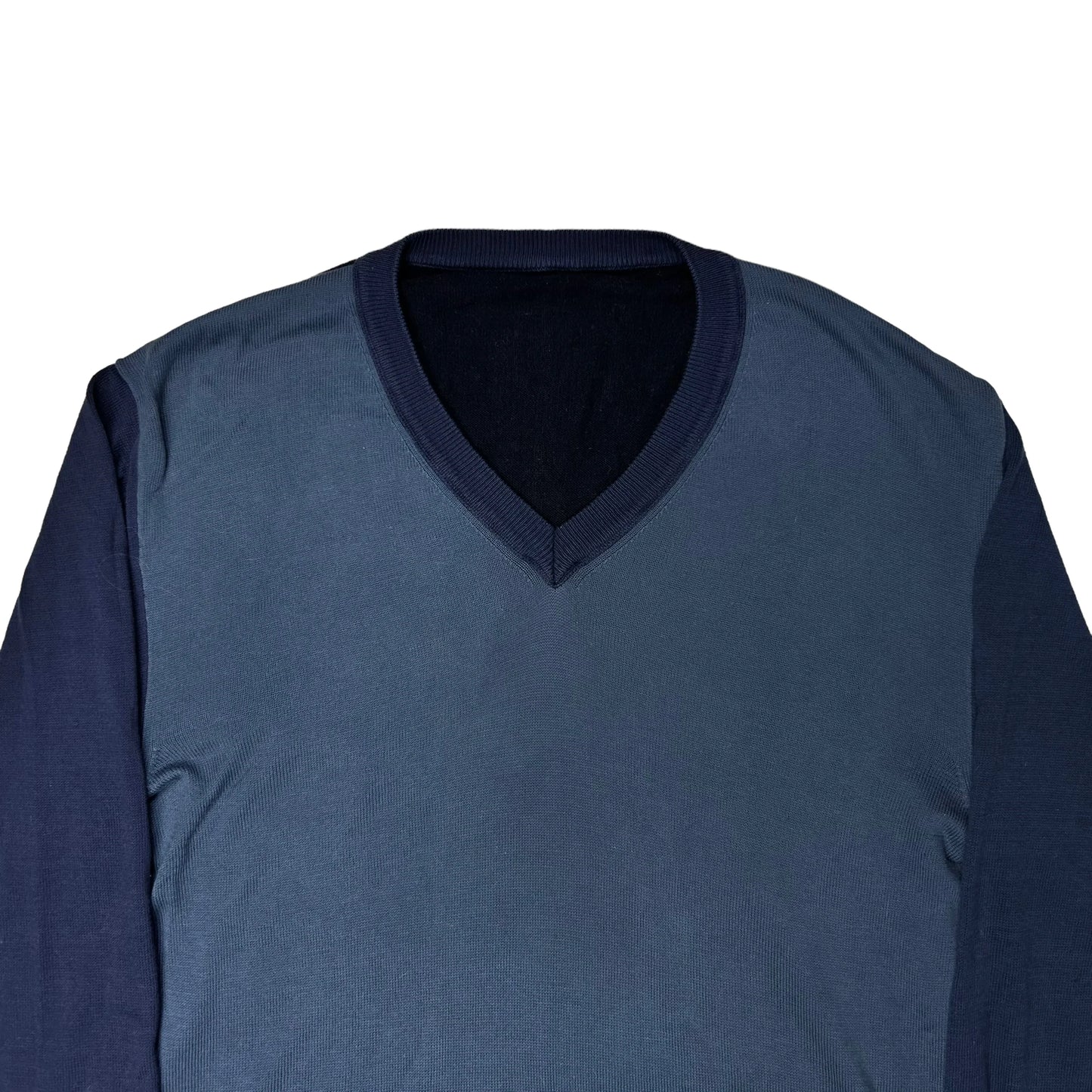 Maison Martin Margiela Patchwork V-Neck Sweater