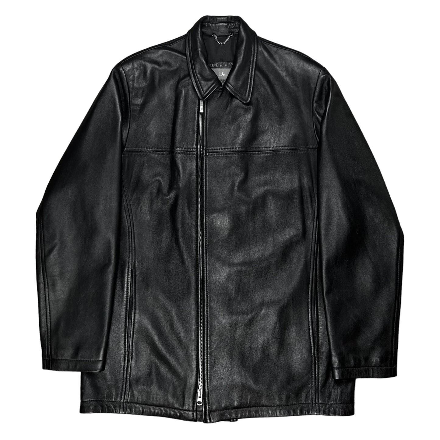 Dior Homme Datachable Faux Fur Leather Jacket