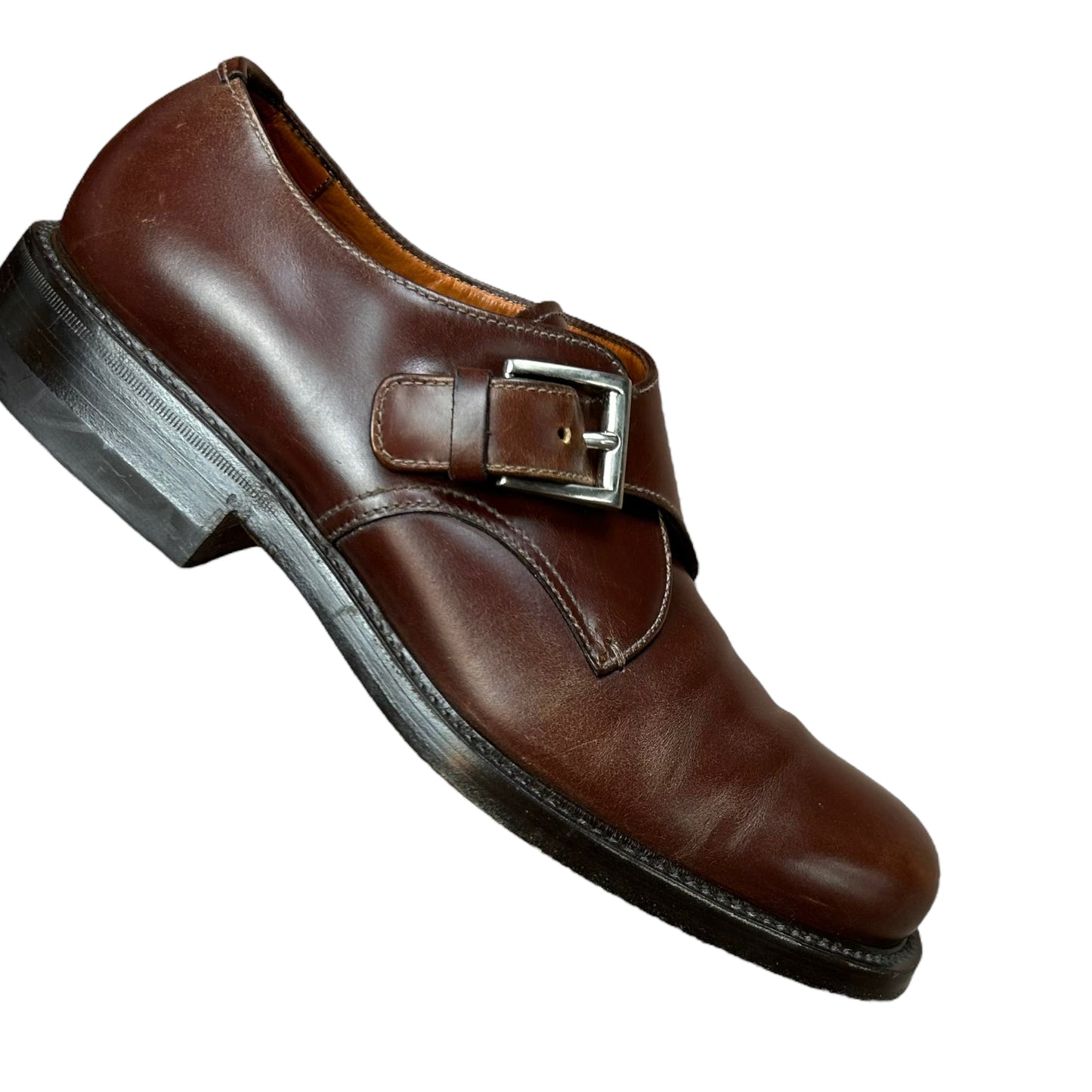 Prada Monk Strap Buckle Derbies