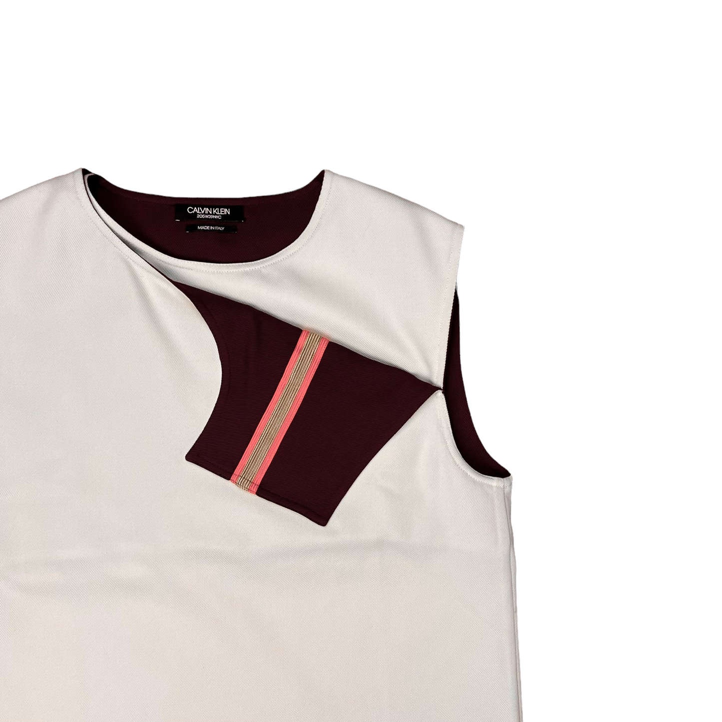 Calvin Klein 205W39NYC Fold Flap Vest Top - AW17