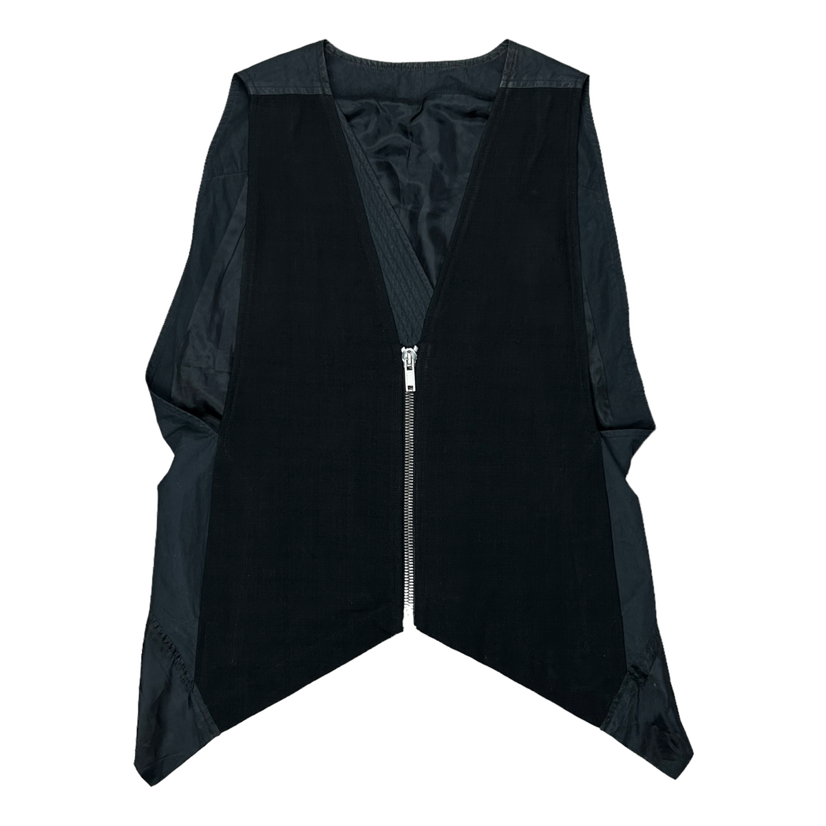 Flying Rags Rick Owens Flying V Vest – Vertical Rags