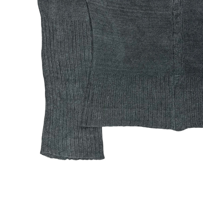 Rick Owens Babel Linen Biker Sweater - SS19