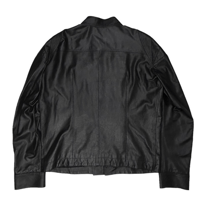 Rick Owens Ies Phlegethon Leather Jacket - SS21