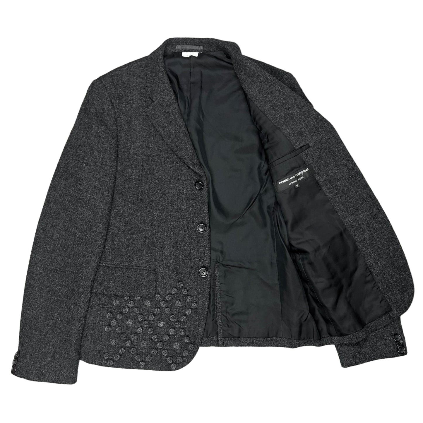 Comme des Garcons Homme Plus Geometric Embroidery Blazer - AW13