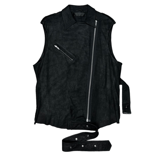 Haider Ackermann Belted Blister Vest - SS11