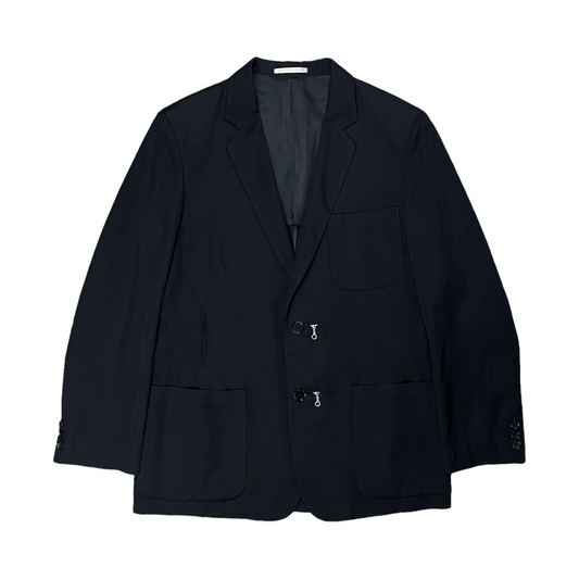 Y's by Yohji Yamamoto Mini Zip Button Blazer - AW04