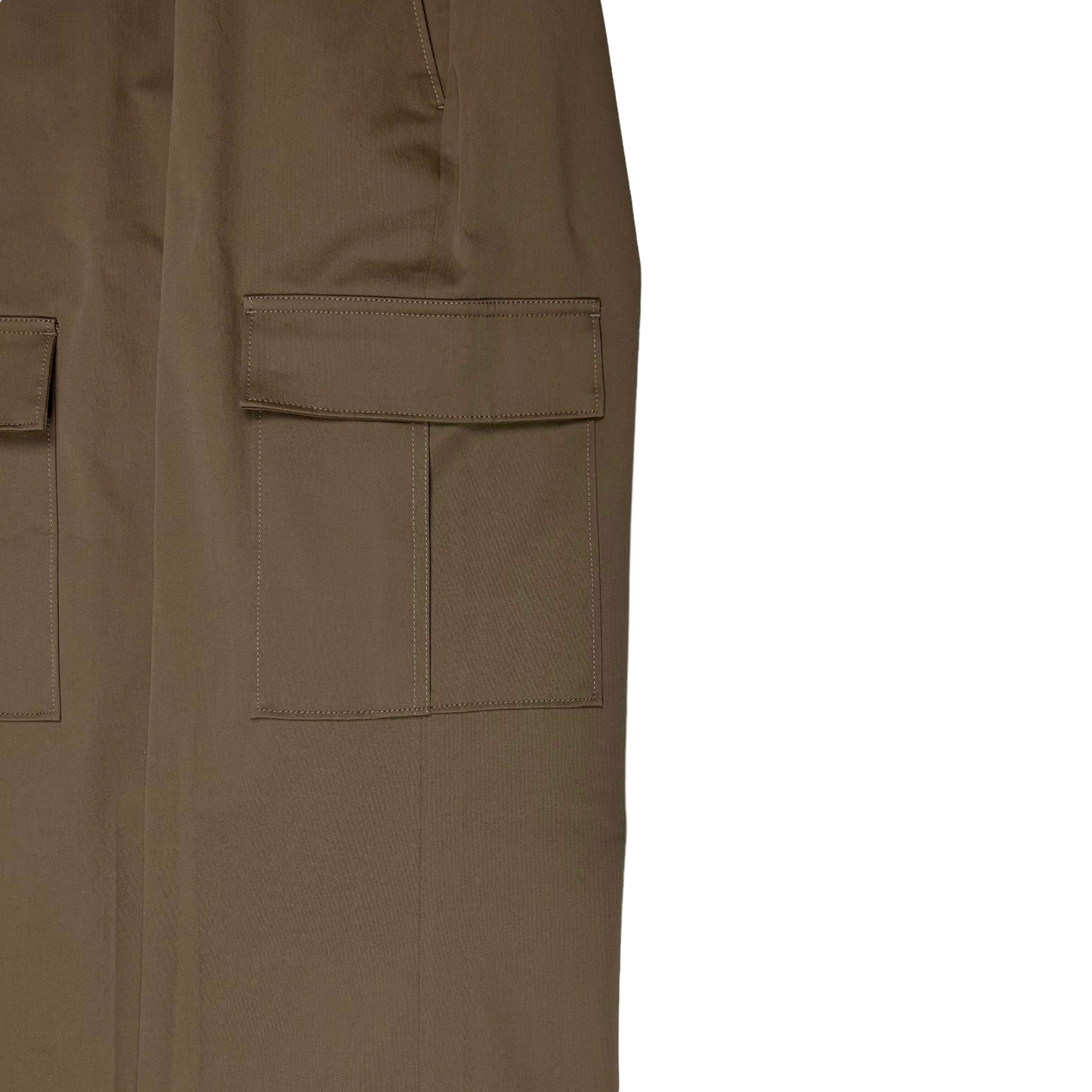 Maison Margiela MM6 Flared Twill Cargo Trousers - SS22