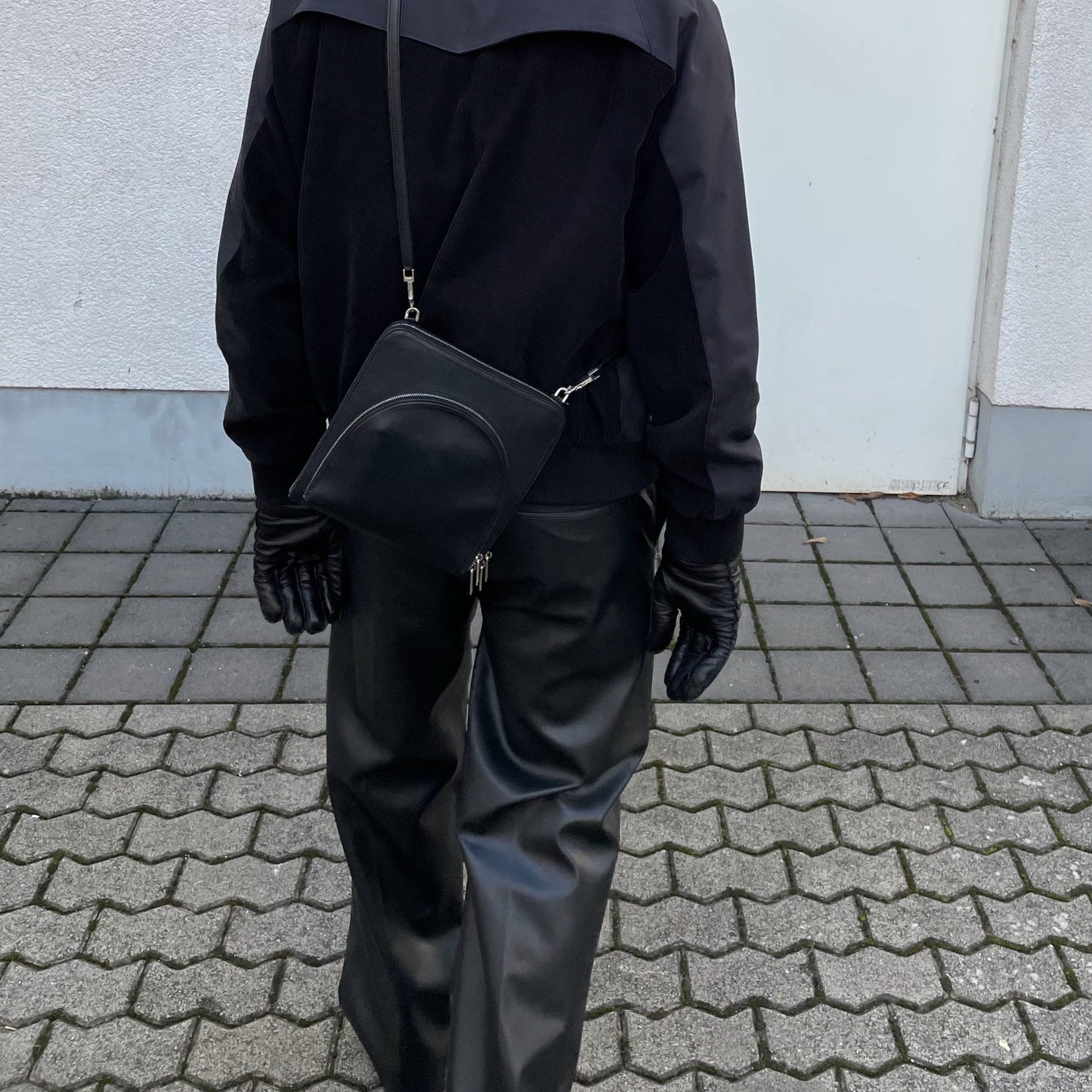 Rick Owens Drkshdw Vegan Leather Jet Pants - AW20