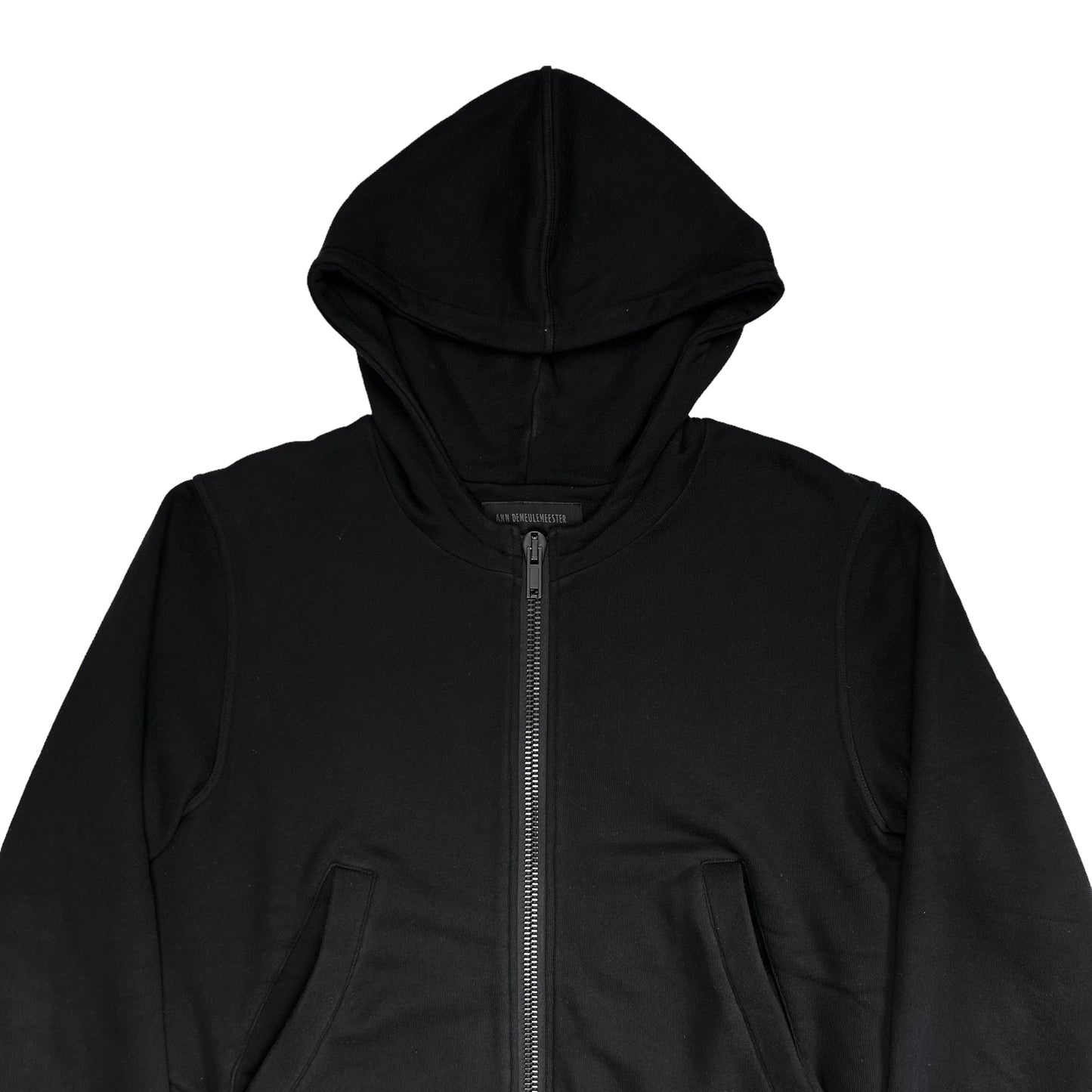 Ann Demeulemeester Double Layered Zip Hoodie