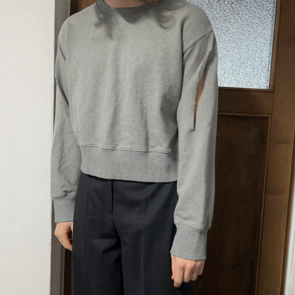 Maison Margiela MM6 Cropped Underarm Slid Sweater - AW21