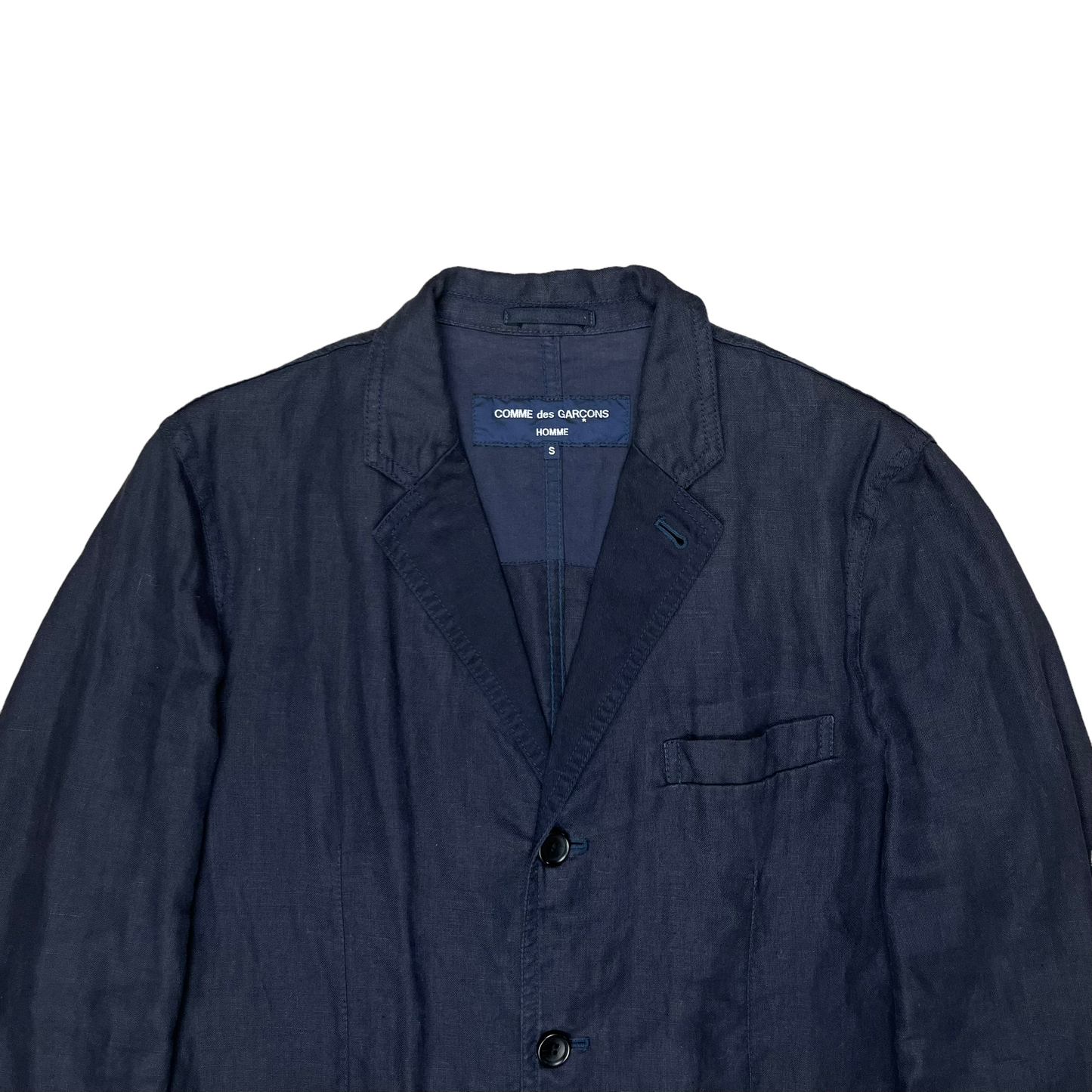 Comme des Garcons Homme Dyed Linen Blazer - AD2004