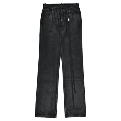 Ann Demeulemeester Waxed Gill Jeans - SS19