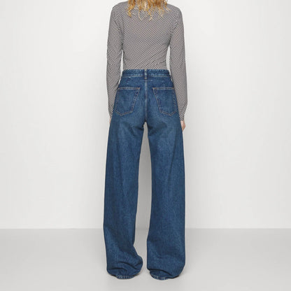 Maison Margiela MM6 Straight Blue Jeans - AW22