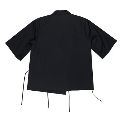 Dries Van Noten Calta Wrap Shirt Black - SS17