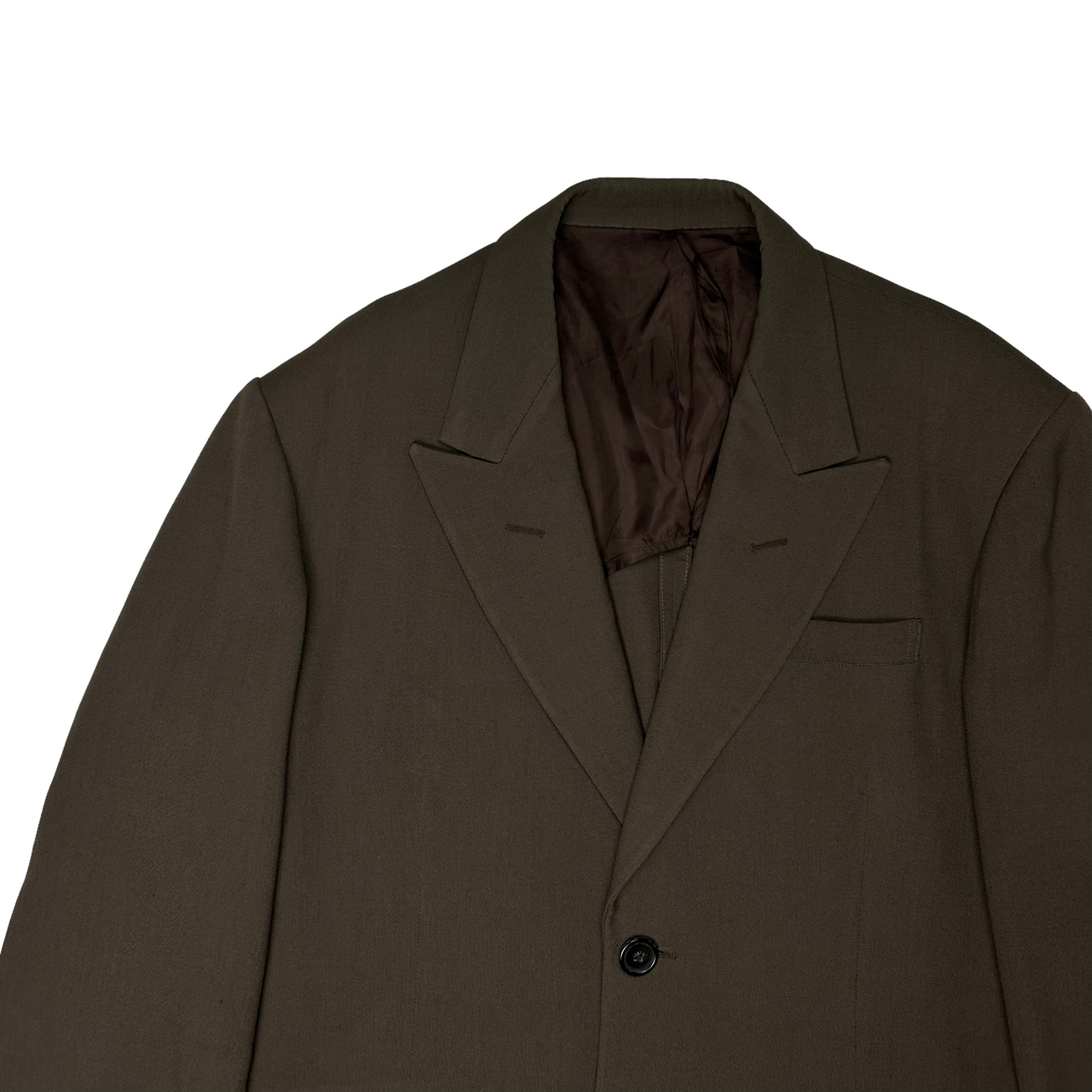 Yohji Yamamoto Pour Homme Sharp Lapel Blazer