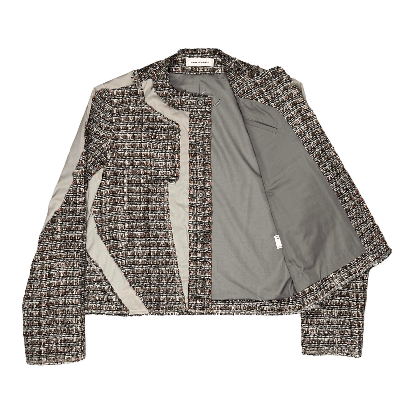 Kiko Kostadinov Torquils Short Tweed Jacket - AW21