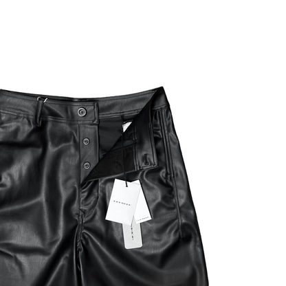 Rick Owens DRKSHDW Jet Vegan Leather Shorts - AW20