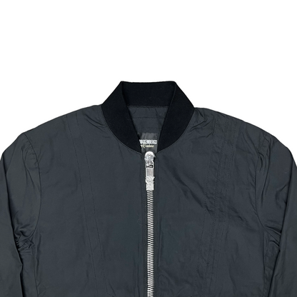 Dirk Bikkembergs Sport Couture Oversized Zip Bomber Jacket