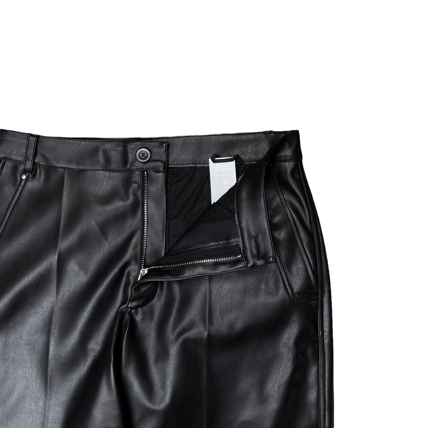 Rick Owens Drkshdw Vegan Leather Jet Pants - AW20