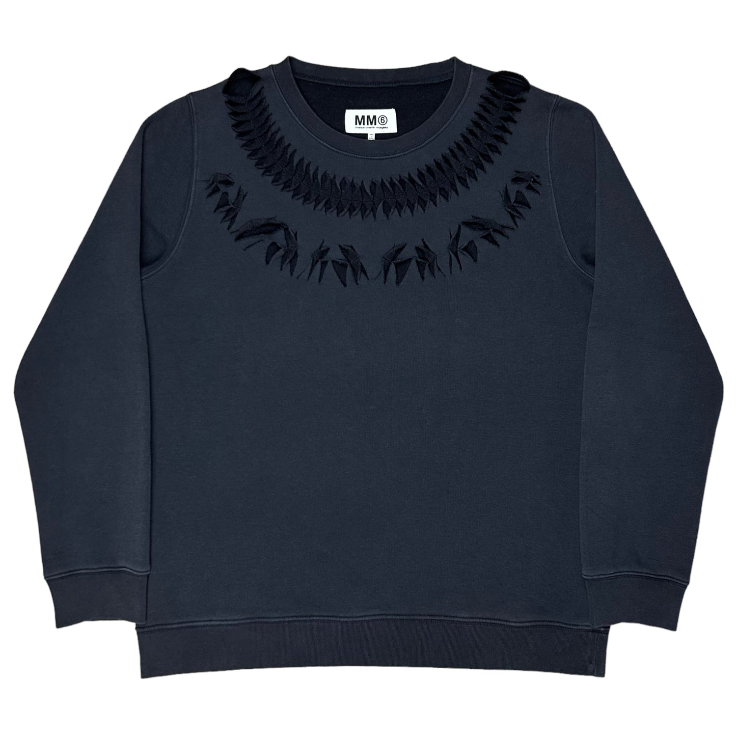 Maison Margiela MM6 Cut Out Hook Sweater - AW12