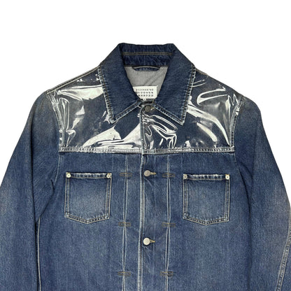 Maison Margiela PVC Layered Denim Jacket - AW18