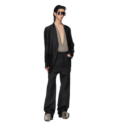 Rick Owens Flat Cargo Zip Pants - SS21