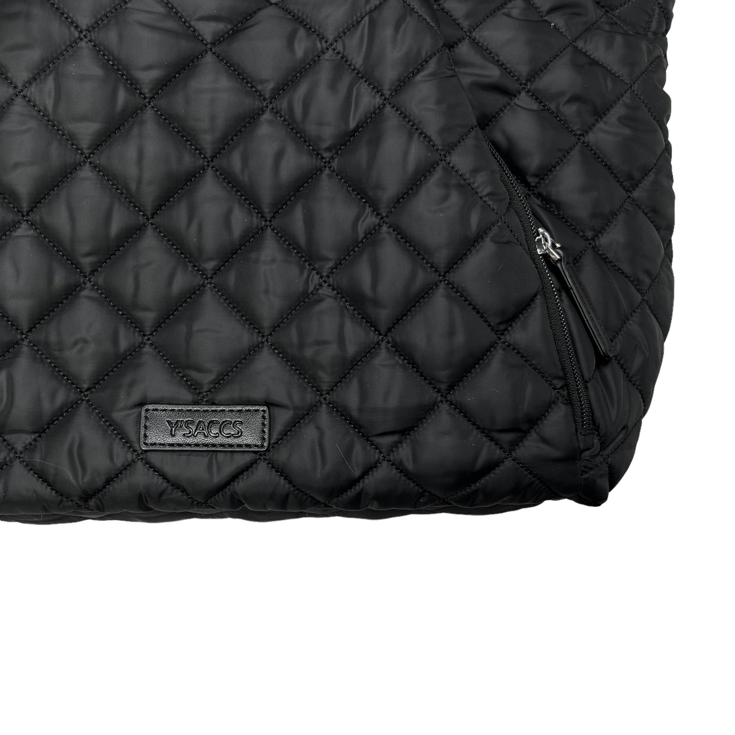 Yohji Yamamoto Y‘Saccs Quilted Zip Bag