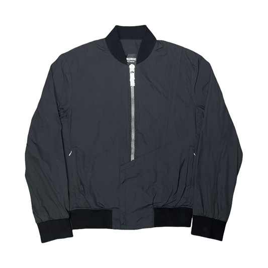 Dirk Bikkembergs Sport Couture Oversized Zip Bomber Jacket