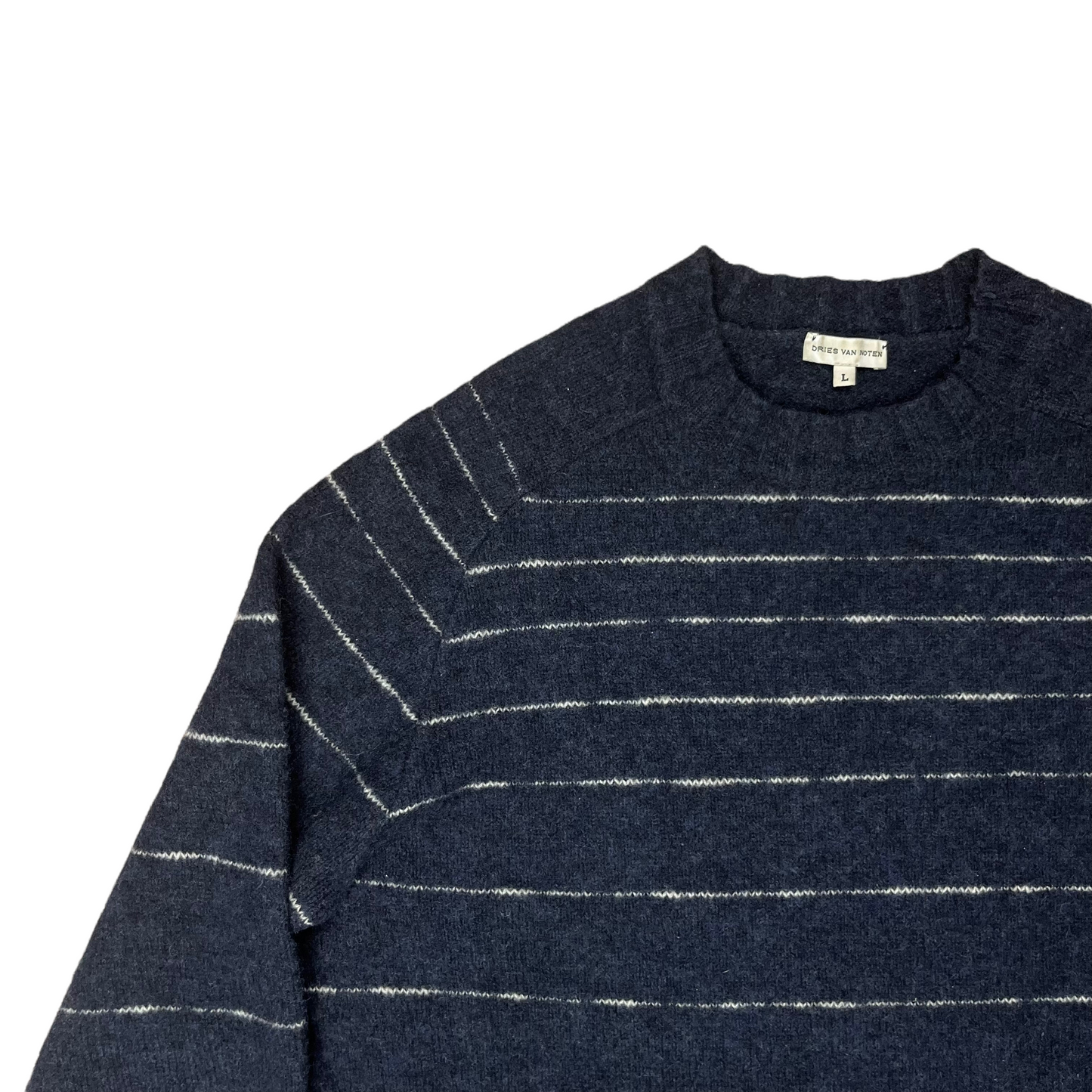 Dries Van Noten Striped Wool Sweater