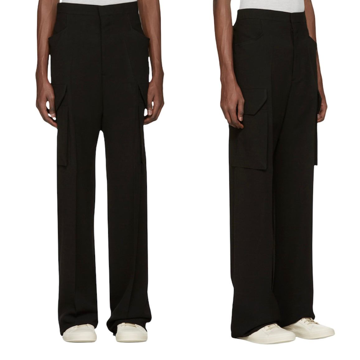 Rick Owens Flat Walrus Cargo Trousers - SS17