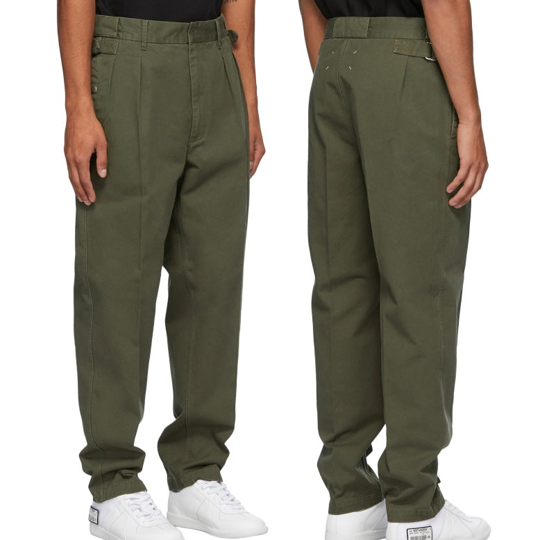 Maison Margiela Waist Hardware Enzyme Wash Trousers - AW20