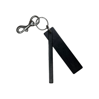 Rick Owens Metal Hang Tag Key Chain - AW16