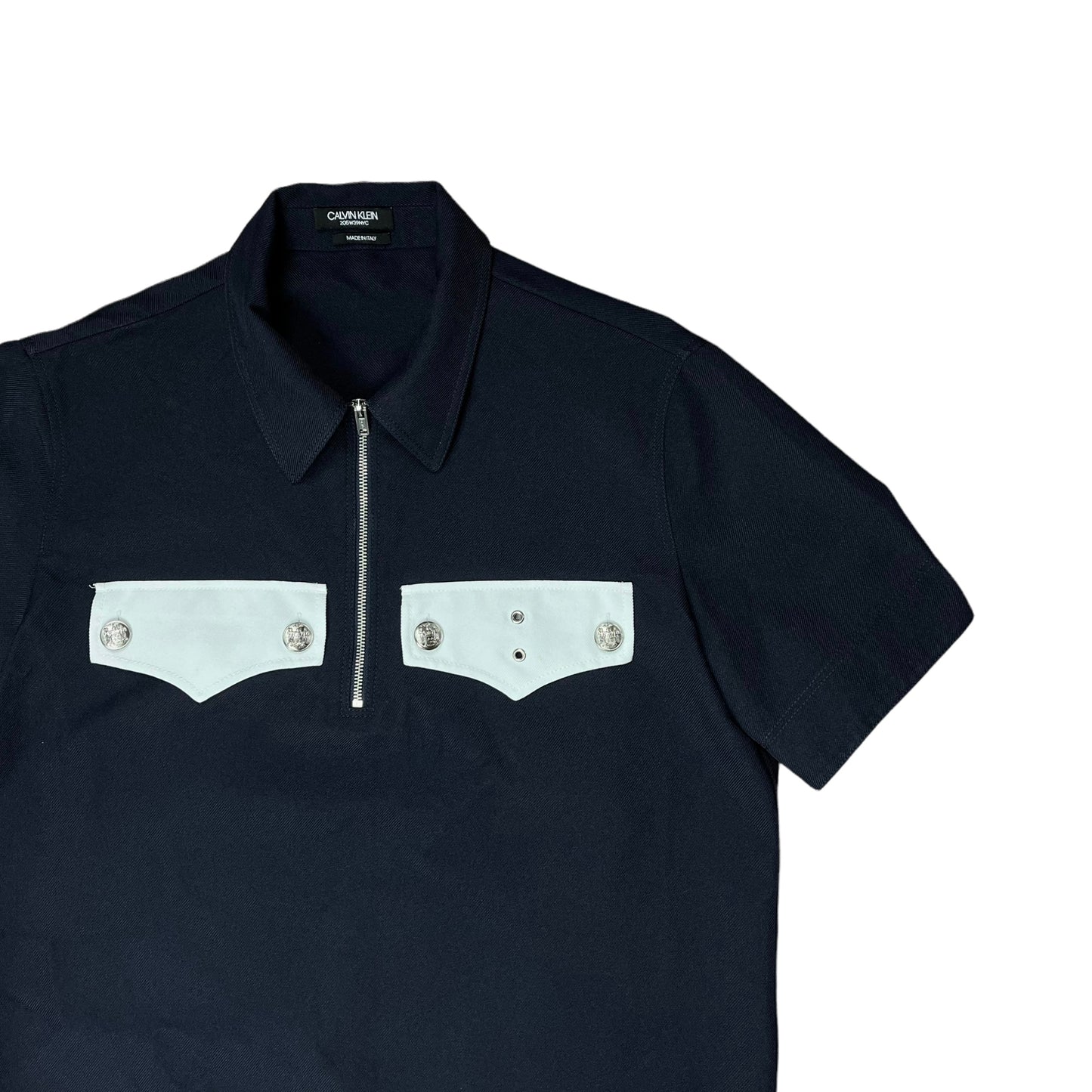 Calvin Klein 205W39NYC Policeman Zip Shirt - SS18