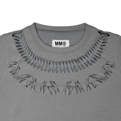 MM6 Maison Martin Margiela Cut Out Hook Sweater - AW12