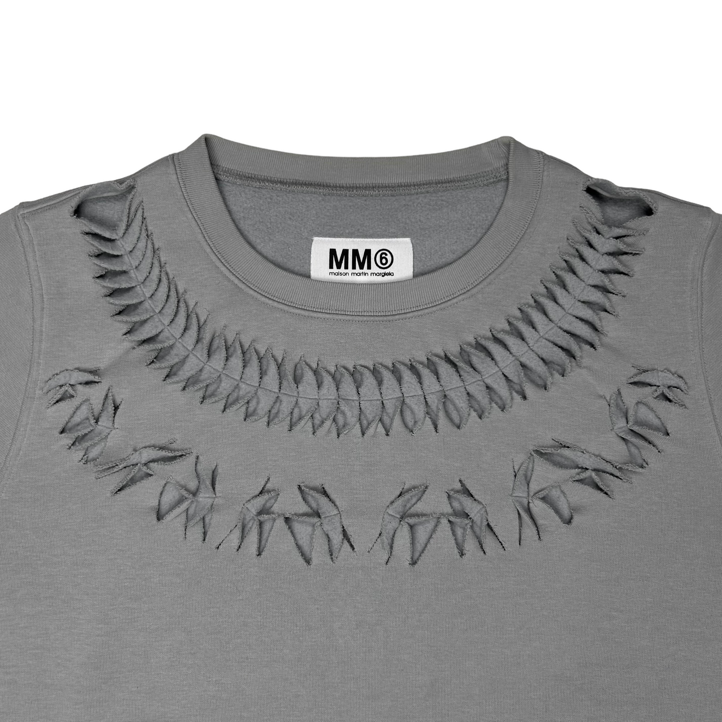 Maison Margiela MM6 Cut Out Hook Sweater - AW12