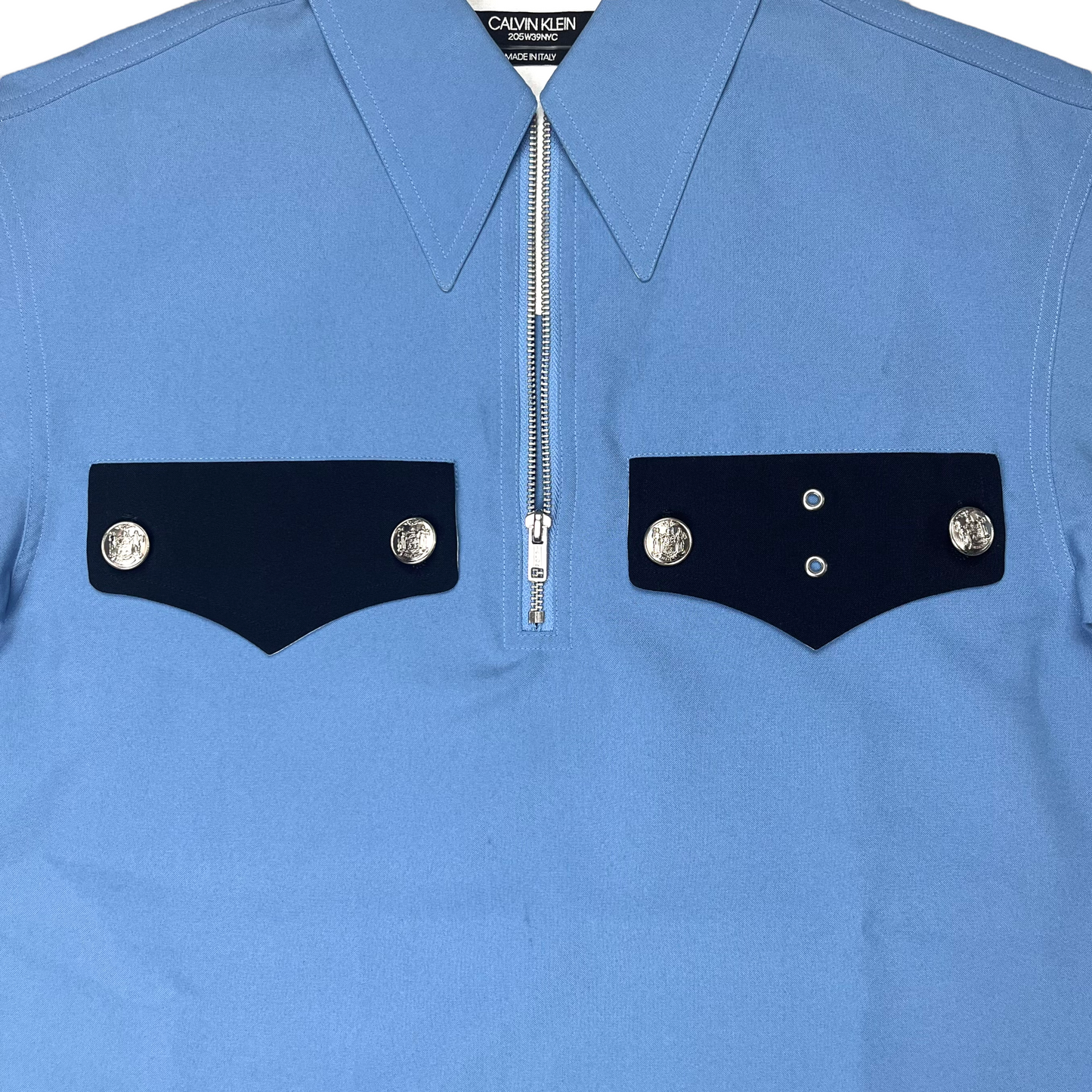 Calvin Klein 205W39NYC Policeman Zip Shirt - SS18