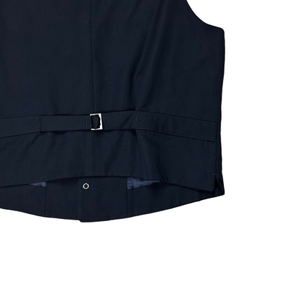 Y's for Men Belted Snap Button Vest