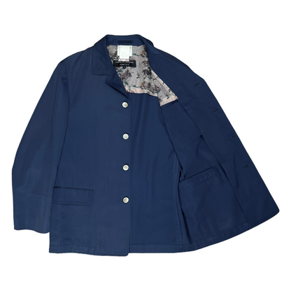 Comme des Garcons Homme Plus Blue Mural Blazer - AD1996