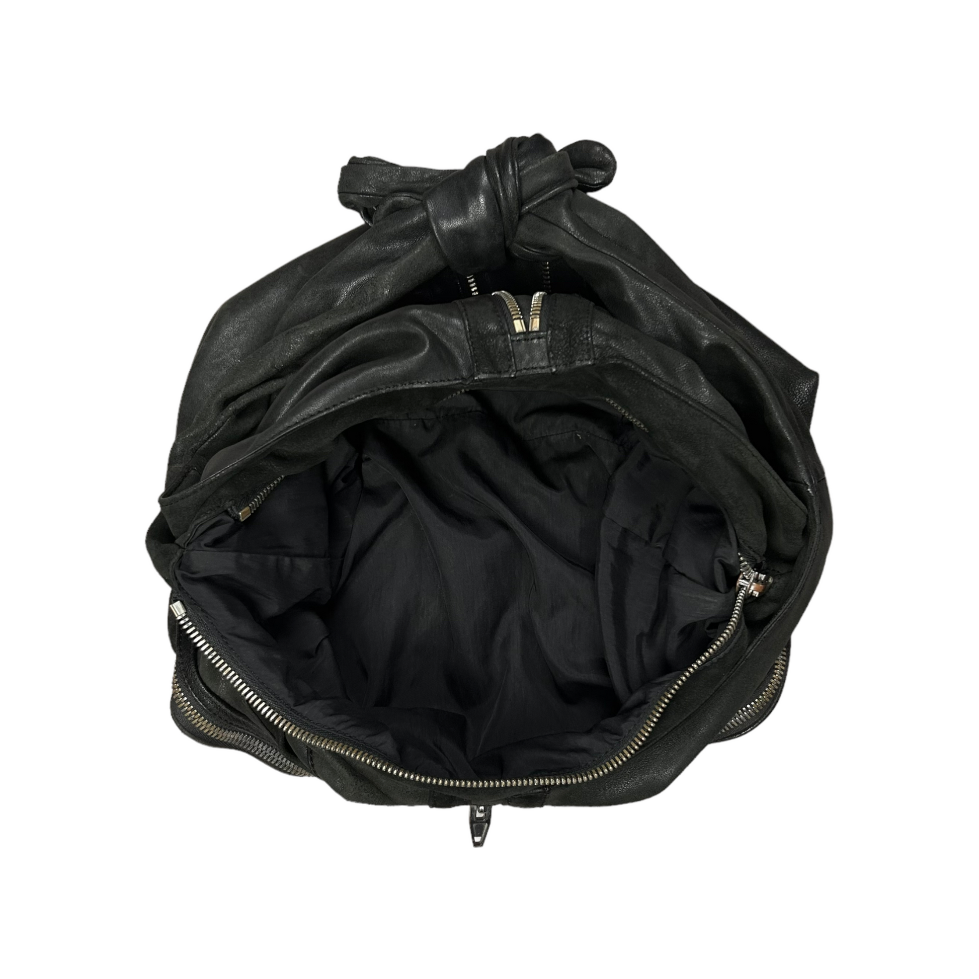 Alexander Wang Donna Hobo Zip Bag – Vertical Rags Alexander Wang Donna Hobo Zip Bag – Vertical Rags