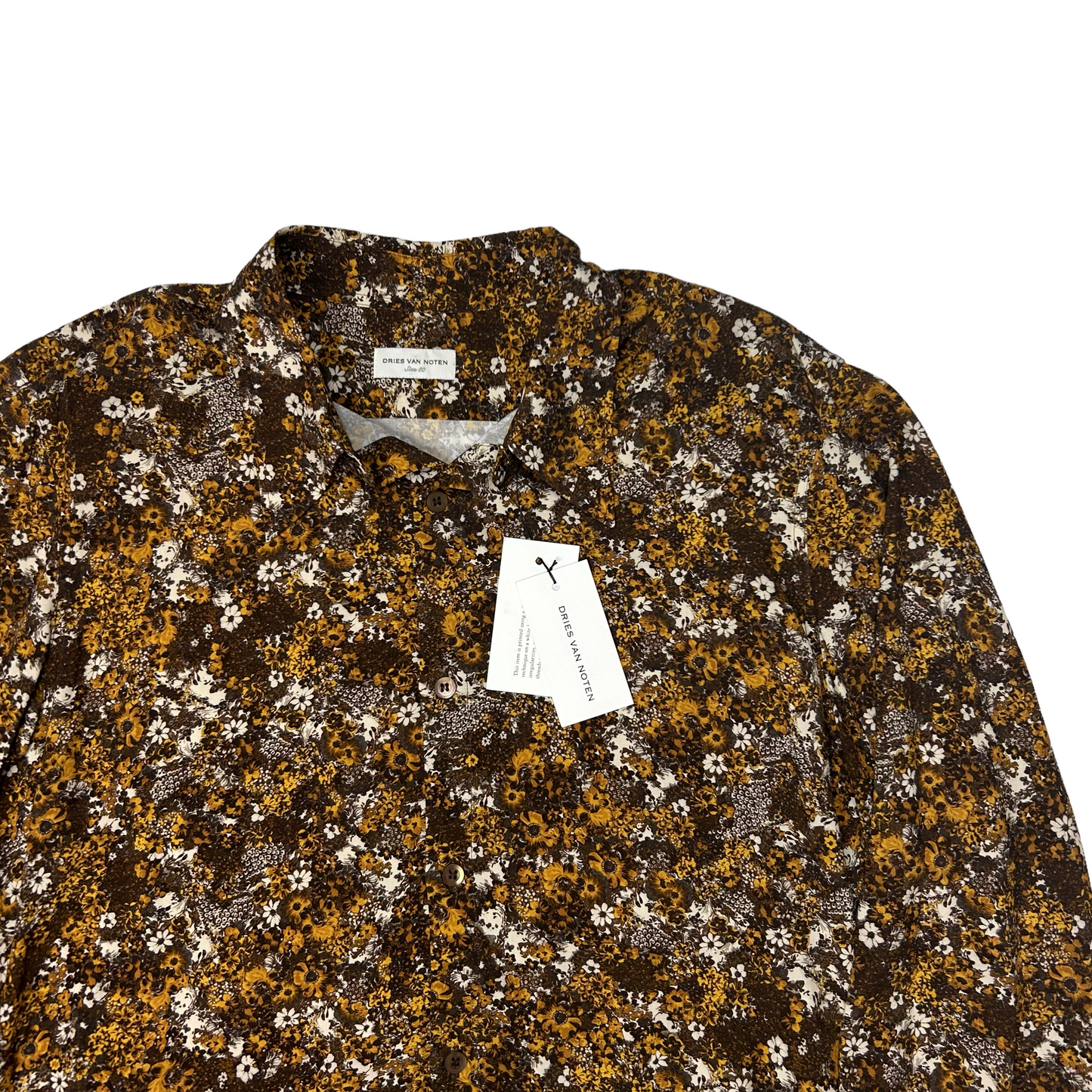 Dries Van Noten Floral Viscose Runway Shirt - SS20