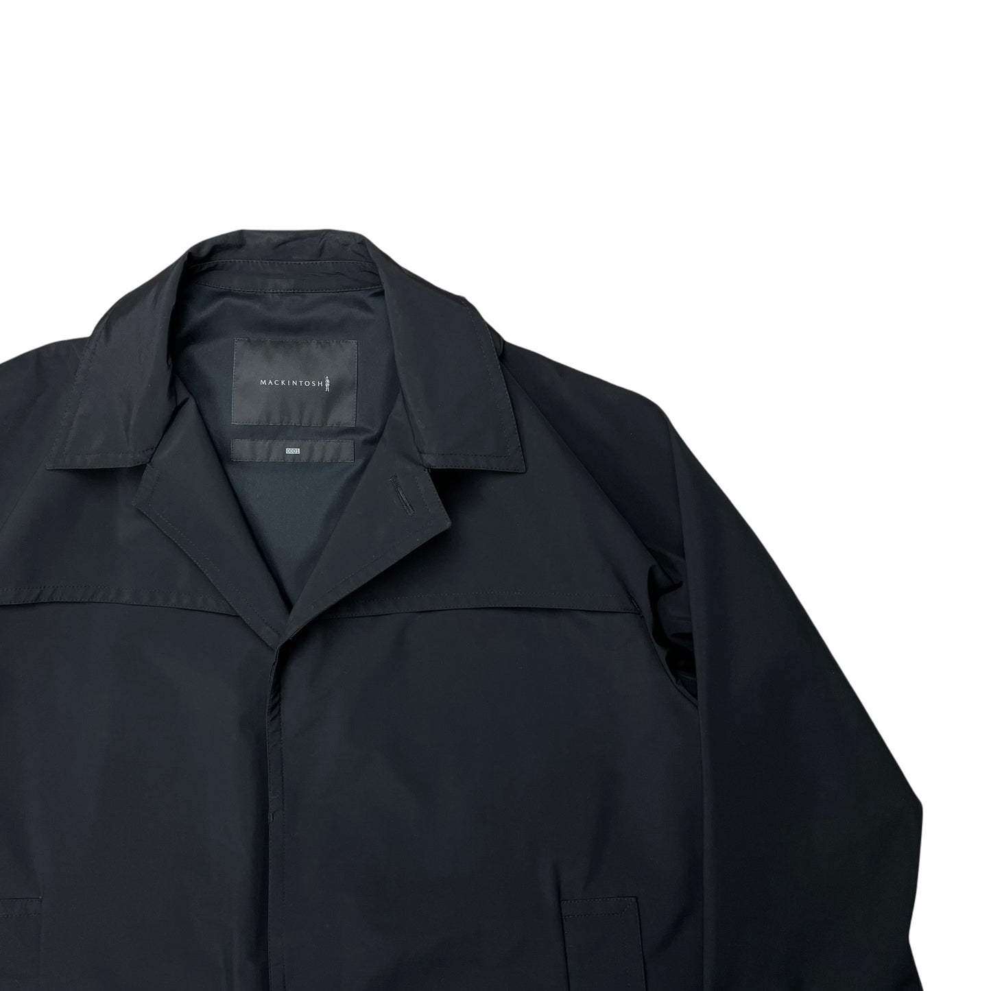 Mackintosh 0001 Black Hooded Trench Coat - AW17