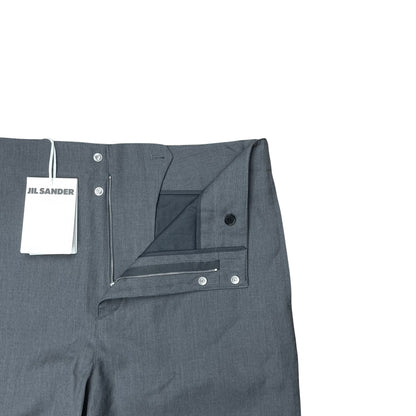 Jil Sander Zip Detail Trousers Grey - AW19