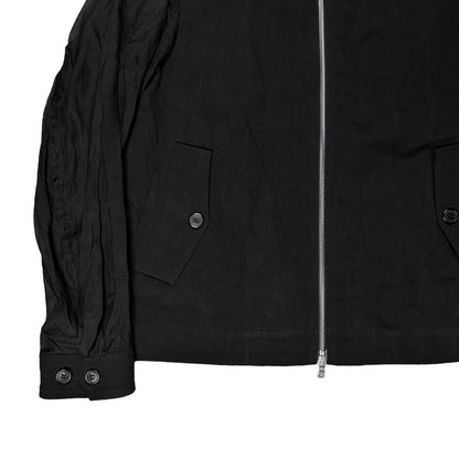 Dries Van Noten Hybrid Sheer Laced Bomber Jacket