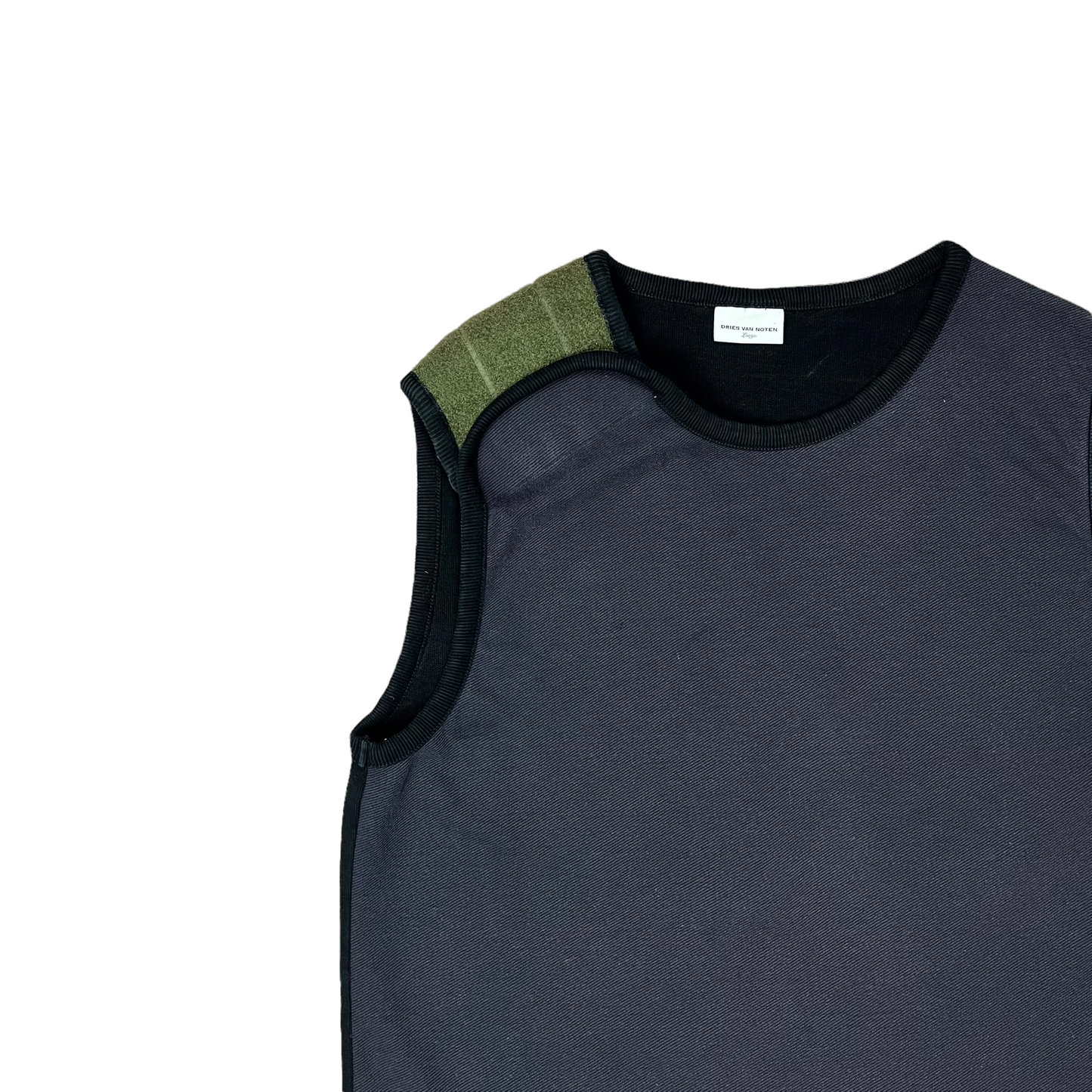 Dries Van Noten Velcro Bondage Vest - SS13