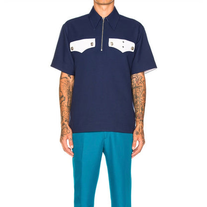 Calvin Klein 205W39NYC Policeman Zip Shirt - SS18