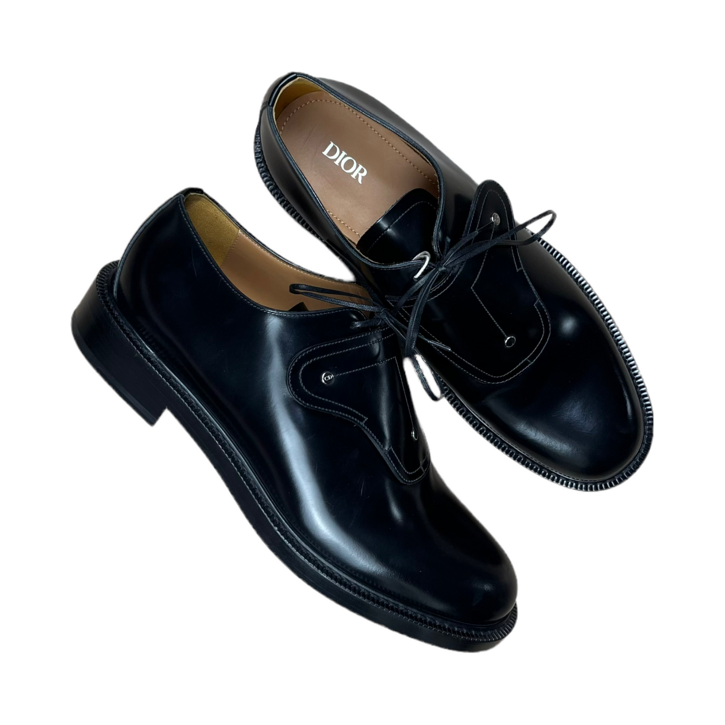 Dior Homme Evidence Saddle Monk Derbies - SS20