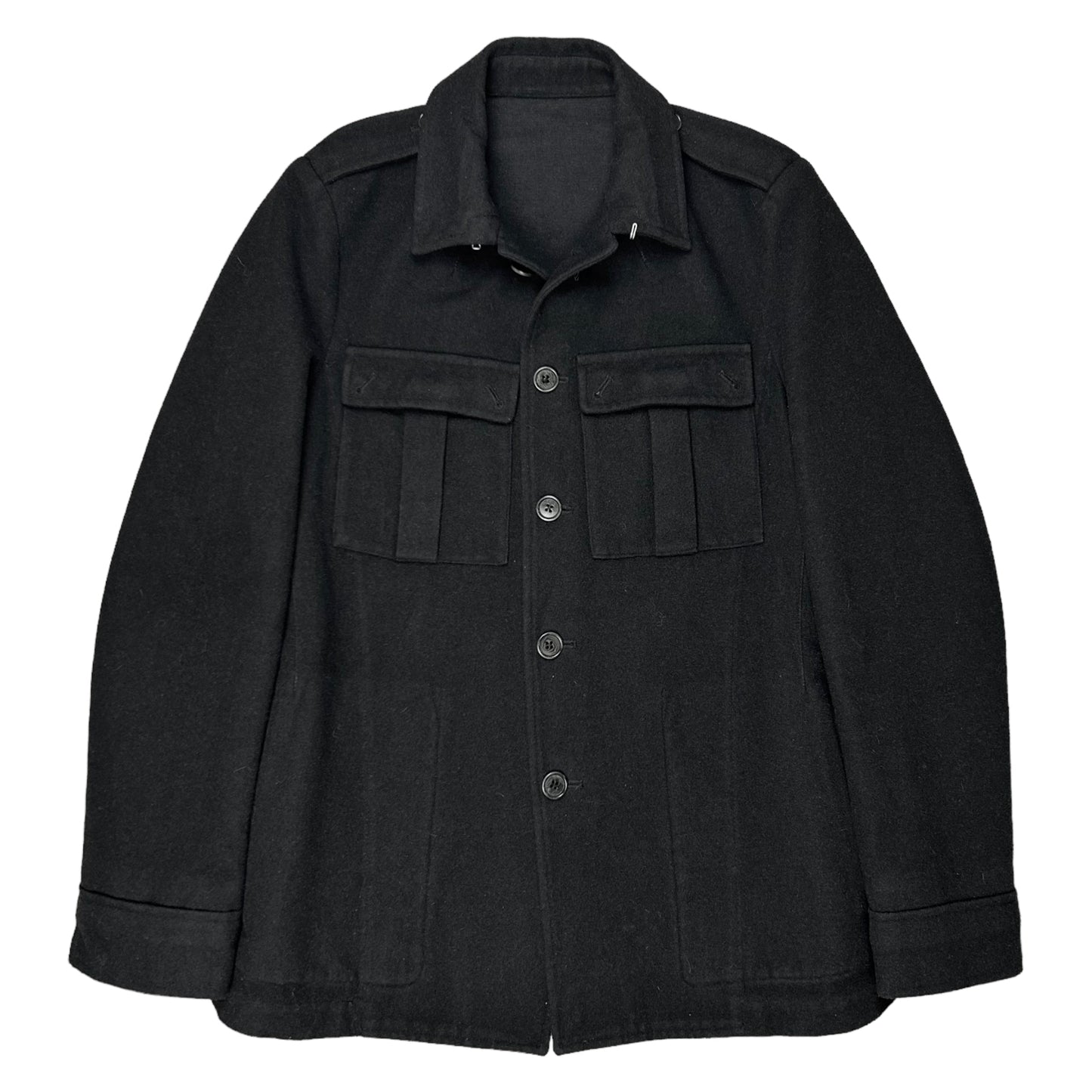 Dries Van Noten Marine Wool Jacket