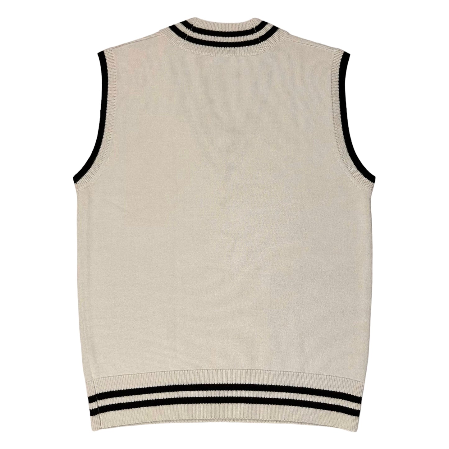 Dries Van Noten Contrast Stripe Knit Vest