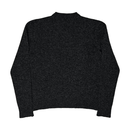 Raf Simons RS Logo Lambswool V-Neck Sweater